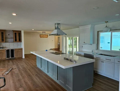 Custom Kitchen Island Installation Holiday FL