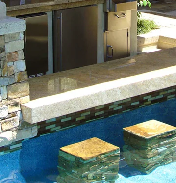 Pool Bar Countertop Installation Holiday FL